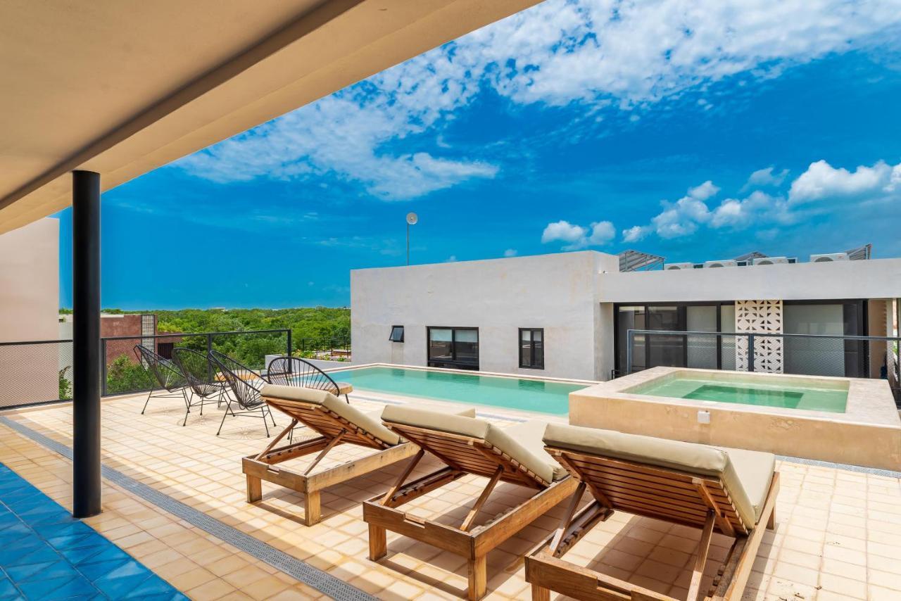 Luxury Apartament With Private Plunge Pool - Ground Floor Tulum Exterior foto